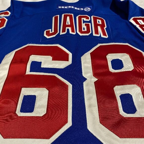 Made in Canada Koho New York Rangers Jagr NHL hockey jersey - Picture 5 of 11